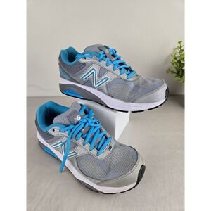 New Balance 1540v3 Womens 8 Wide Grey Blue Running Shoes W1540SP3 Motion Control